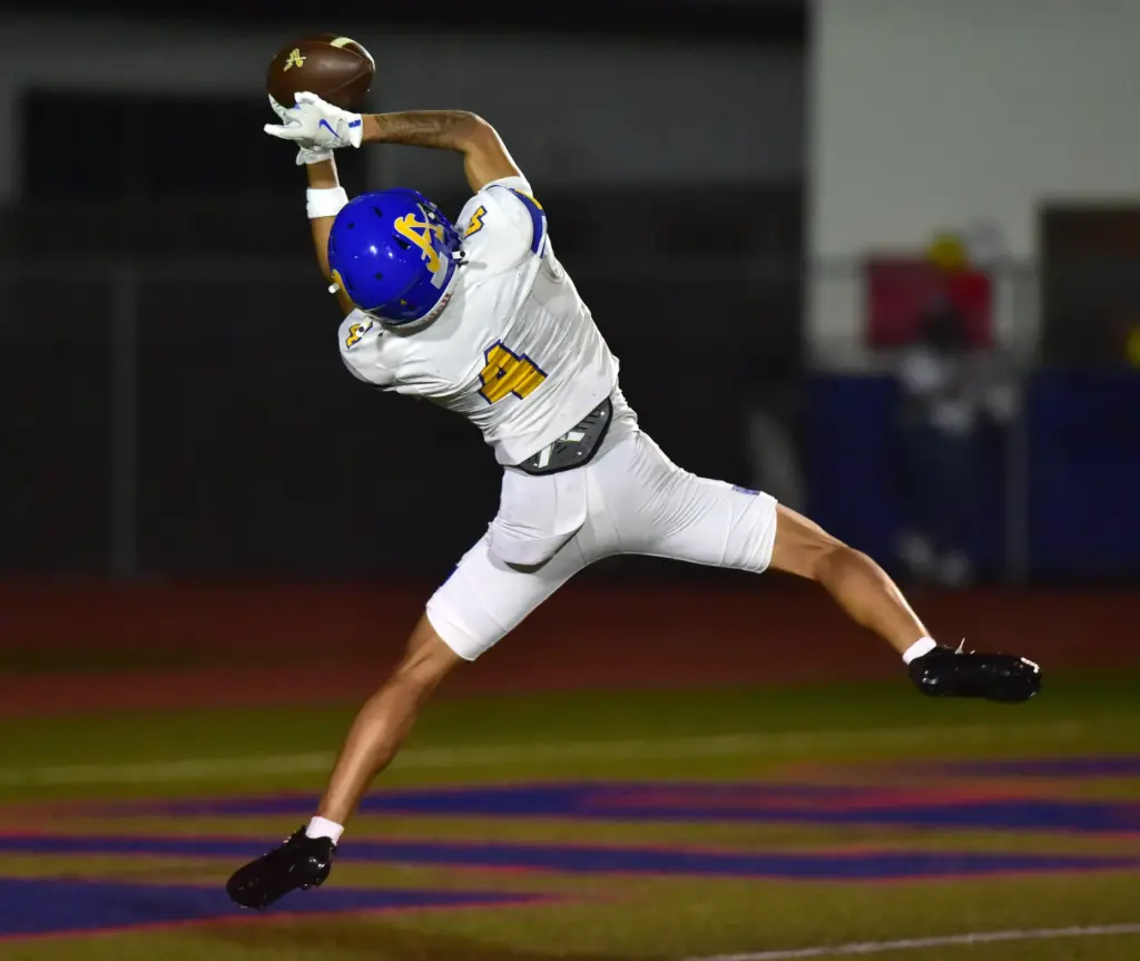 Bishop Amat receiver Devin Robert with acrobatic TD catch vs....