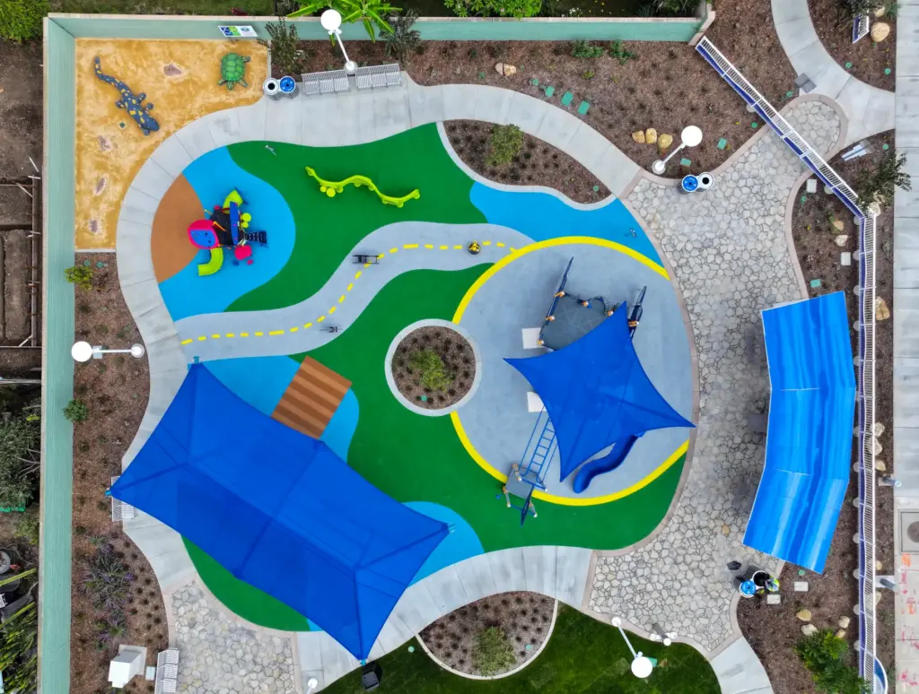 The improved Ketchum-Libolt Park in Costa Mesa, CA, on Monday,...