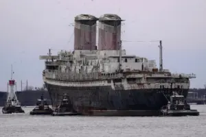 The SS United States is scheduled for sinking to become the world’s largest artificial reef