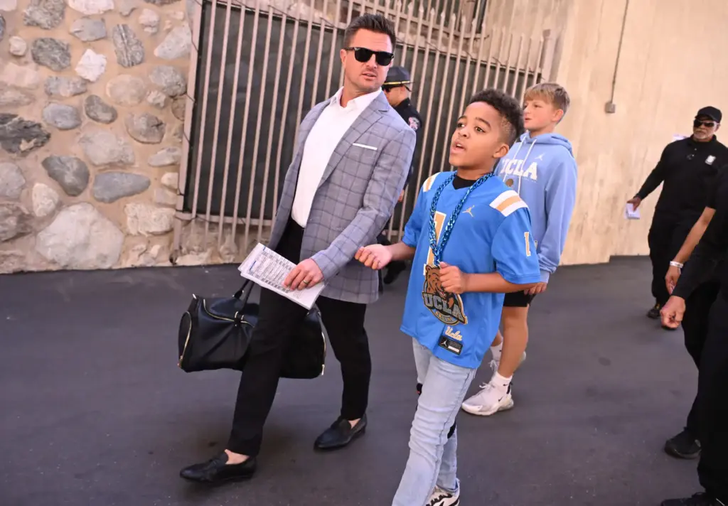 Jackson Berner, 12 years old, a patient at UCLA Mattel...