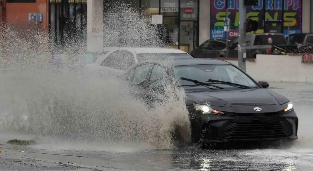 Drivers still speed making waves as a strong October storm...