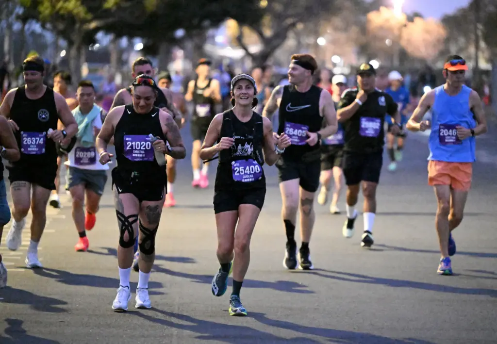 A sold-out field of runners participates in the 2026 2XU...
