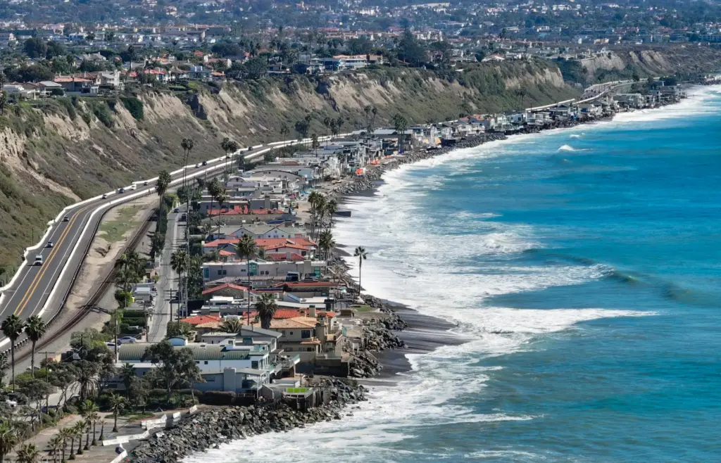 Homes along Capistrano Beach in Dana Point, CA, on Wednesday,...