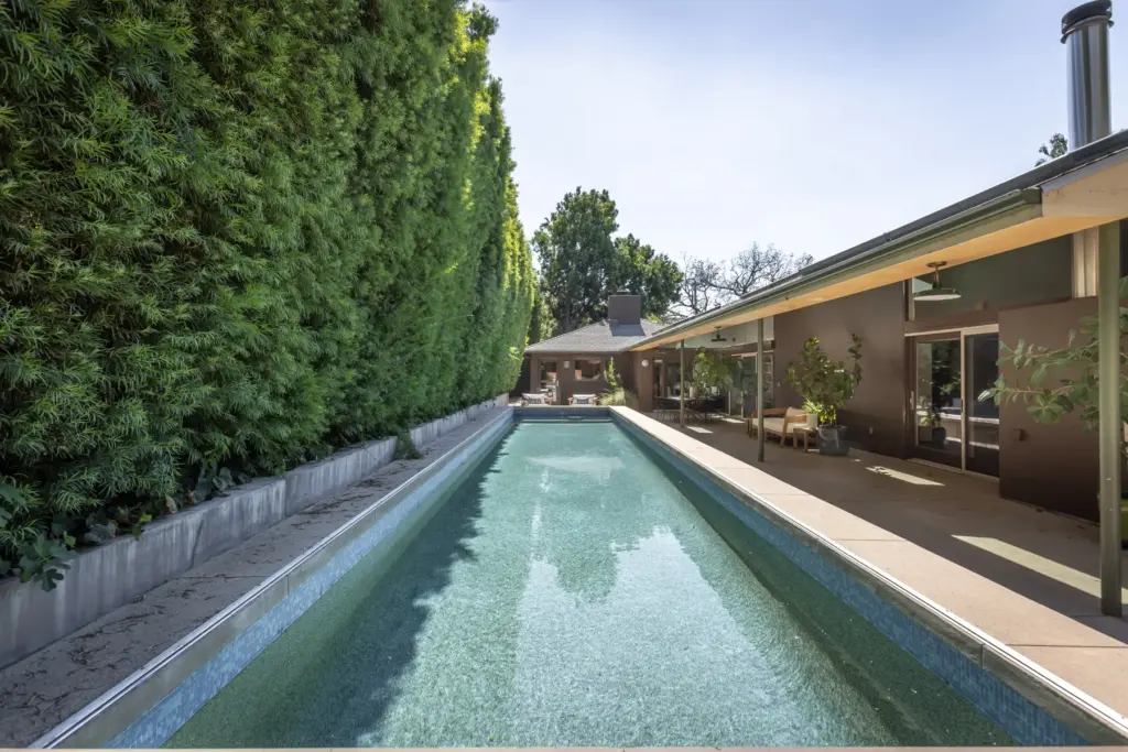 The lap pool. (Photo by Hillary Campbell)