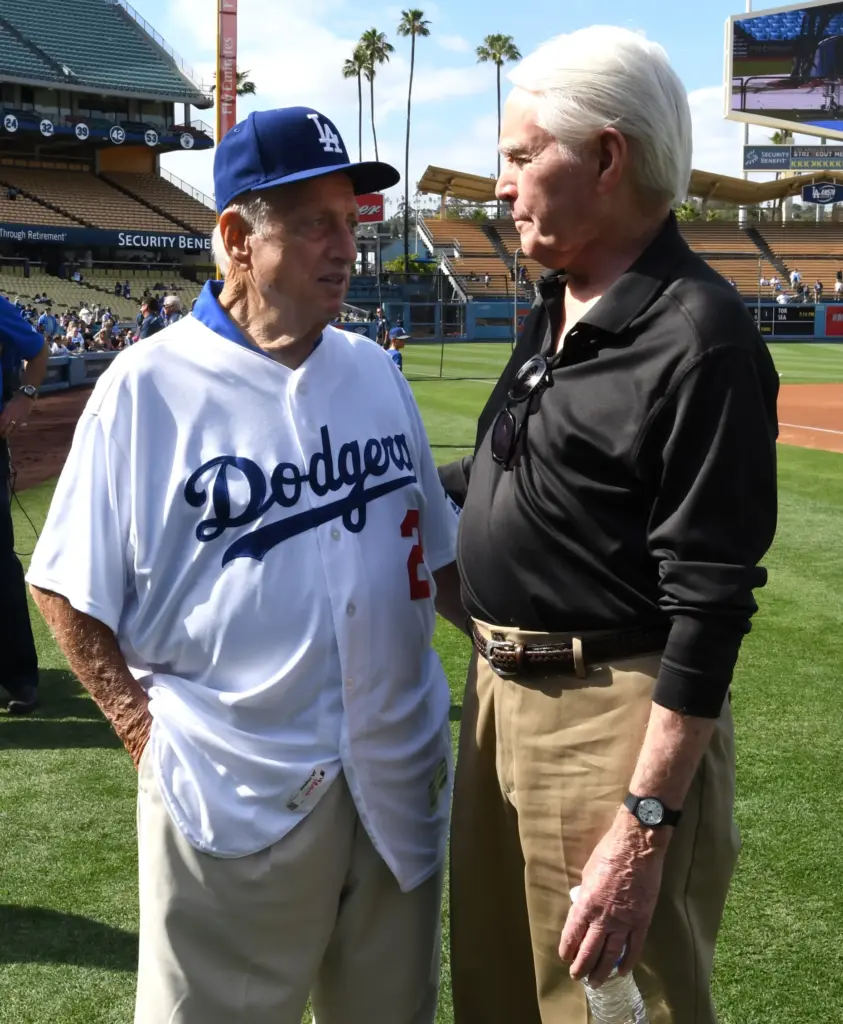 Hall of Fame and former Los Angeles Dodgers manager Tommy...