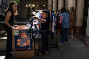 Halloween costumes have a spooky environmental impact. Swaps are a way to reduce waste and recycle
