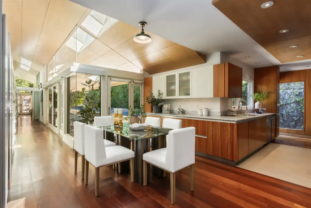 The casual dining area off the kitchen. (Photo by Hillary...