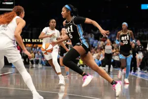 WNBA Finals: Angel Reese has surging Atlanta 2 wins from its first title