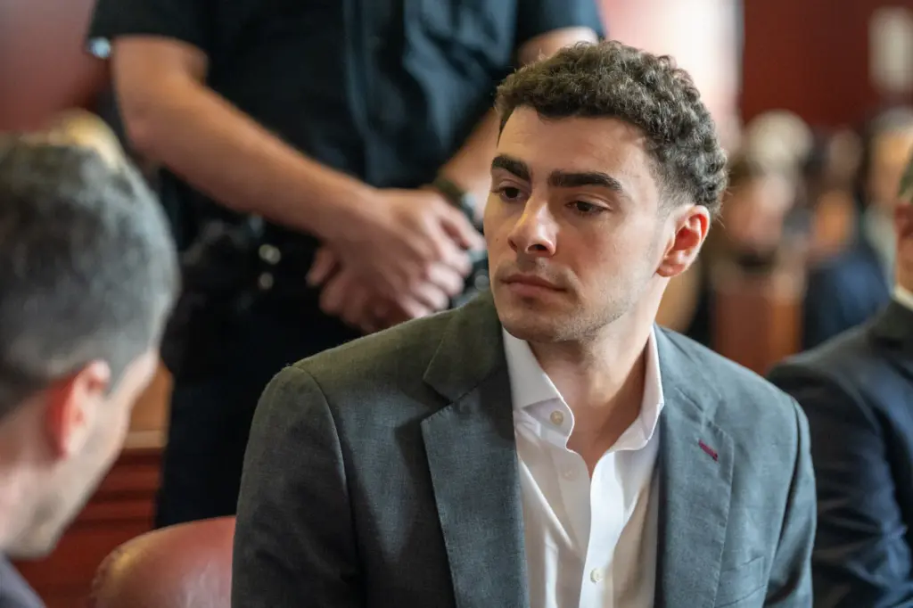 FILE – Luigi Mangione appears for a pre-trial hearing at...