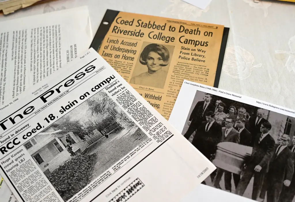 Information from a file Ken Welty keeps on the murder...