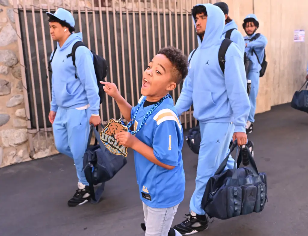 Jackson Berner, 12 years old, a patient at UCLA Mattel...