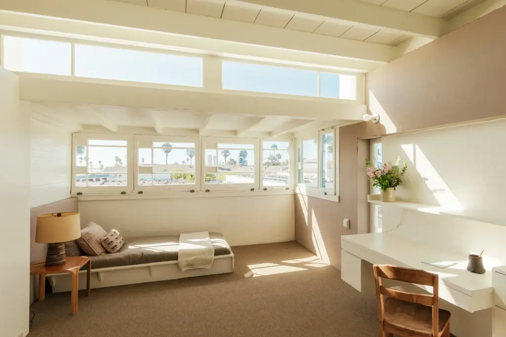 One of the four bedrooms. (Photo by Sterling Reed)