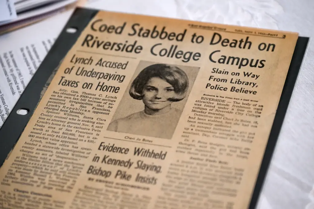A Los Angeles Times story from November 1, 1966, saved...