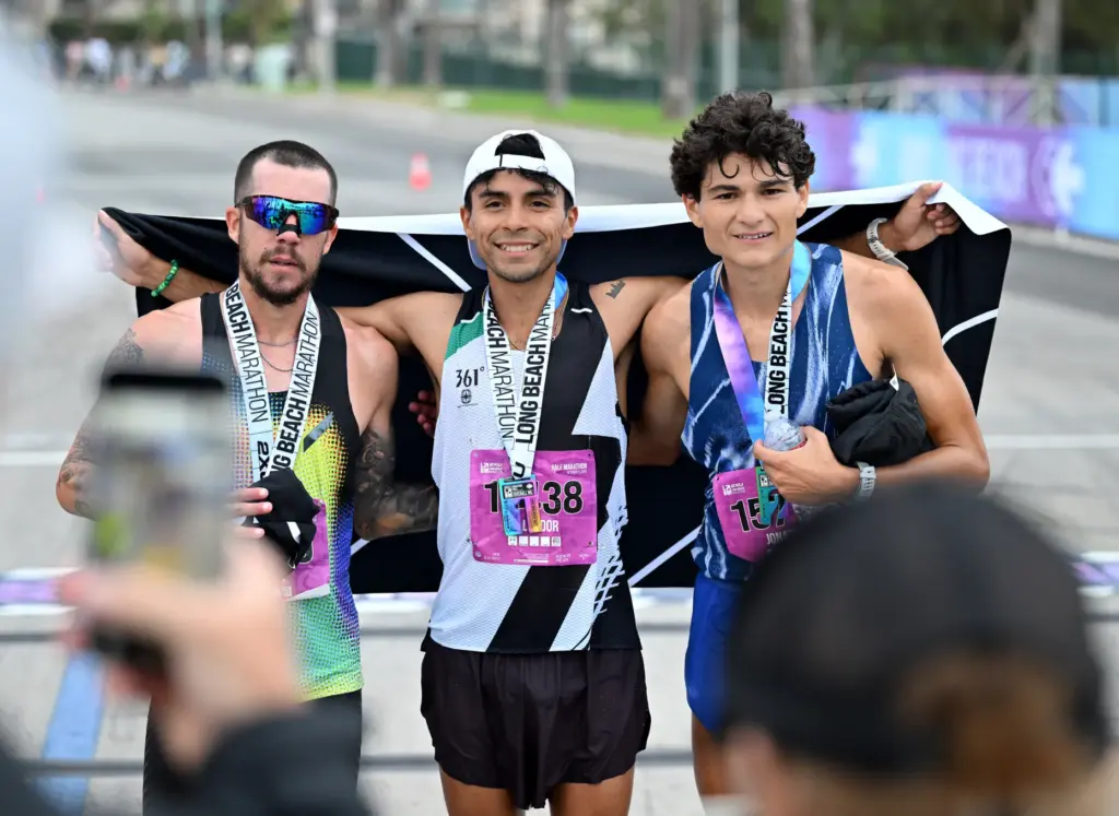 Anthony Solis, left, third place, Salvador Capetillo, first place and...