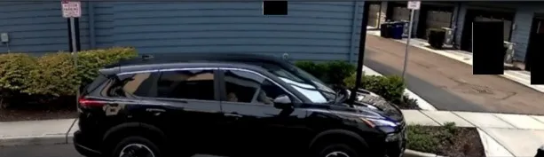 Wanying Zhang was allegedly spotted in an SUV taking photos...
