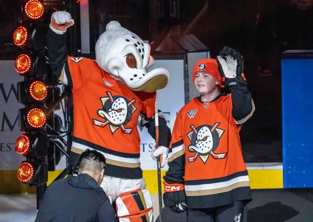 The Ducks introduce Joshua Conger as the 2026-27 season’s 21st...