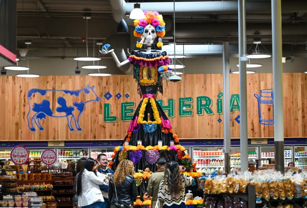 A giant La Catrina – an iconic symbol of DÃ­a...