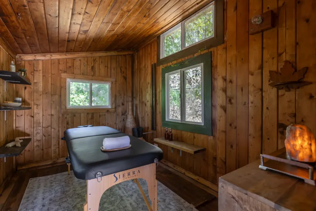 The detached wellness space. (Photo by Hillary Campbell)