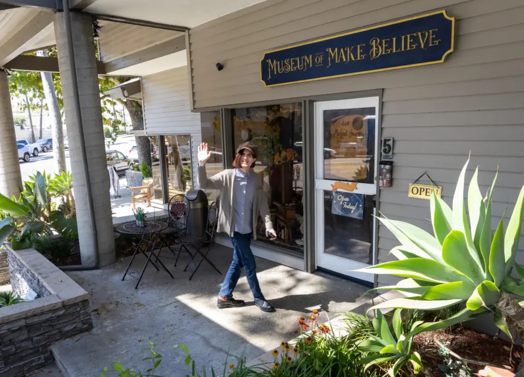 Geoff Mitchell, who founded the Museum of Make Believe with...