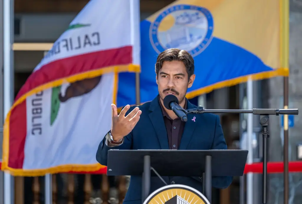Santa Ana City Councilmember Johnathan Ryan Hernandez, who represents Ward...